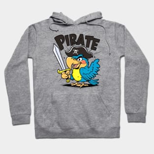 The Pirate cute Parrot Hoodie